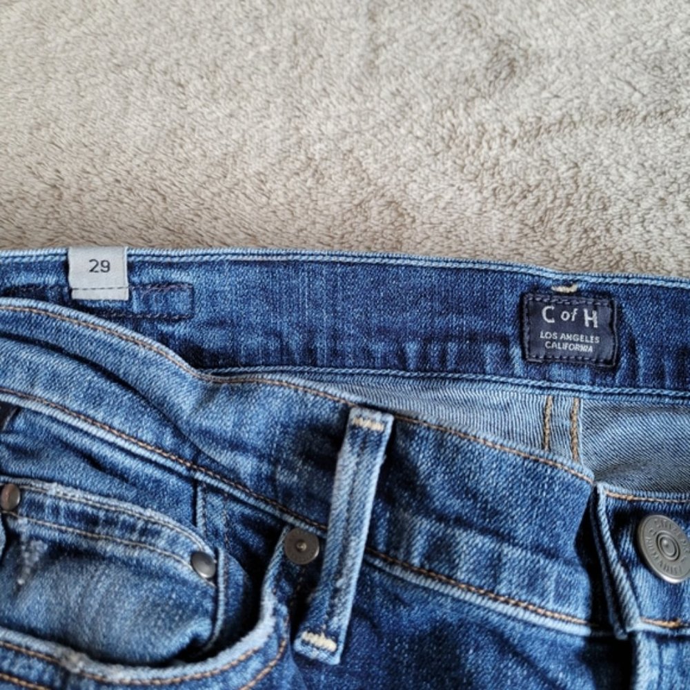 Citizens of Humanity Rocket crop high rise skinny jeans size 29 - Picture 12 of 14